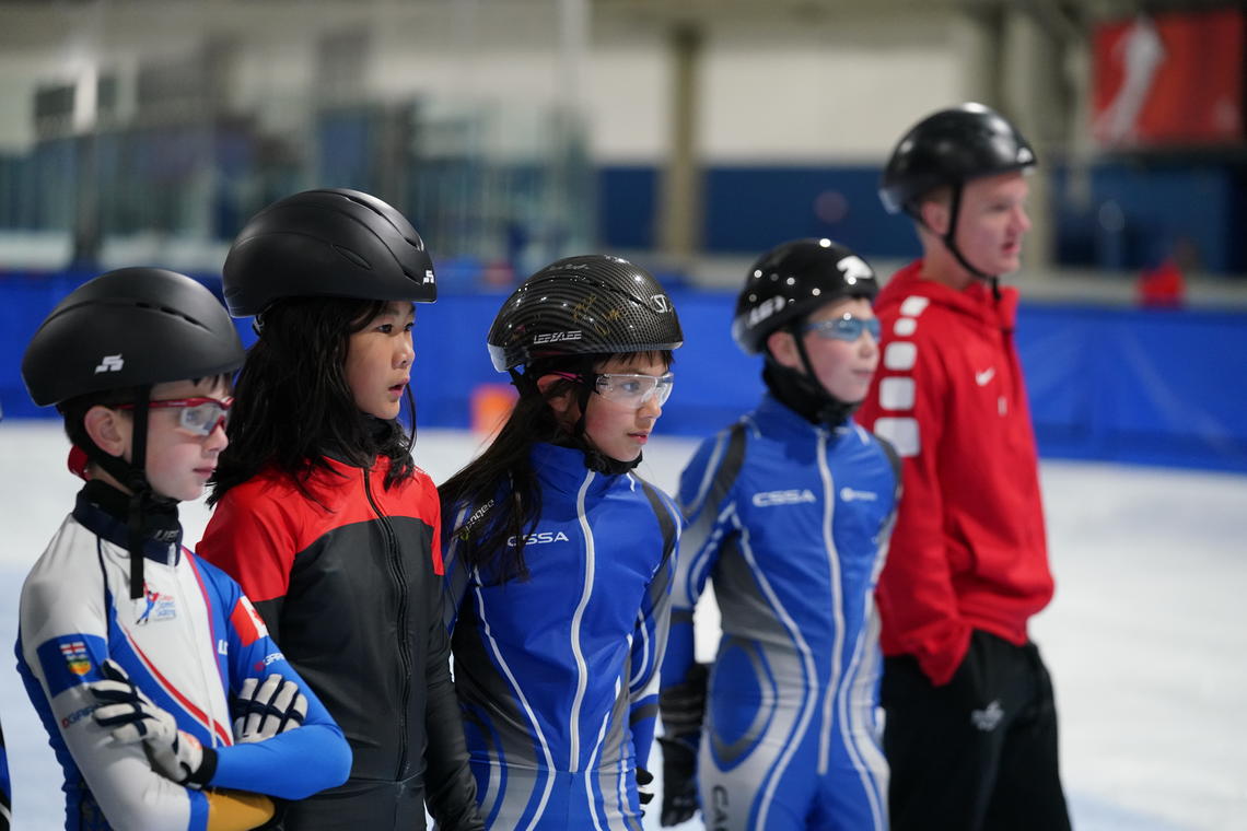 Try Speed Skating olympic oval University of Calgary