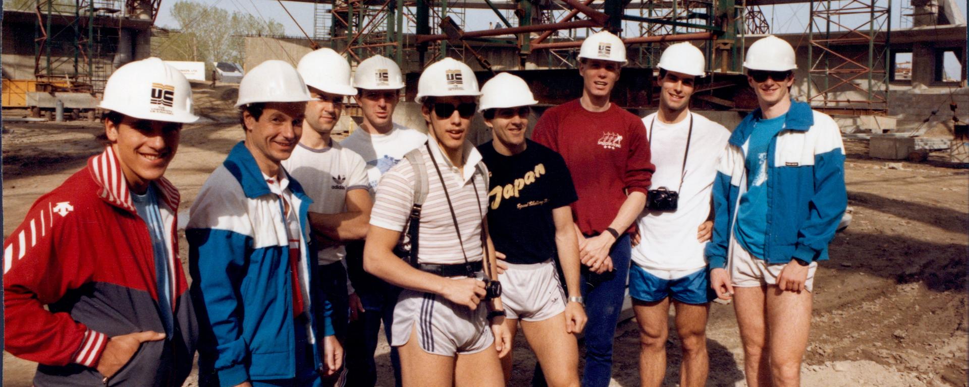 Canadian Speed Skating Team 1988