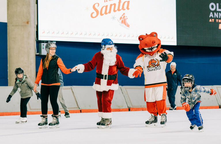 Skate with Santa